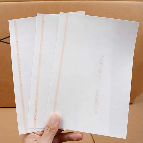 절연재 Nmn 6640 Nomex Maylar 필름 DuPont Nomex 410 절연지